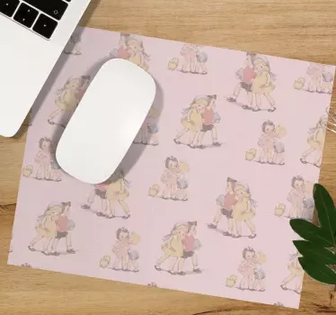 Podloga za miš izvornik uzorak prijatelja iz djetinjstva - TenStickers