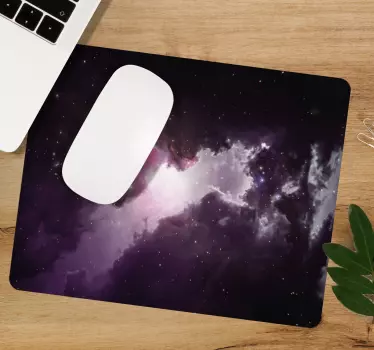 Podloga za miš karta svijeta kozmička maglica - TenStickers