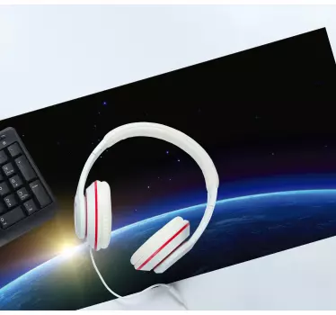 Podloga za miš karta svijeta pogled na nebeski horizont - TenStickers