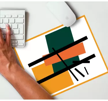 Podloga za miš obrasci apstraktni geometrijski oblici - TenStickers