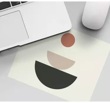 Podloga za miš obrasci apstraktni kružni oblici - TenStickers