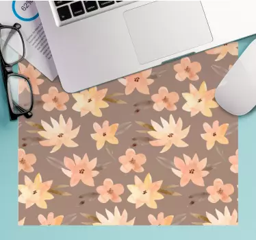 Podloga za miš obrasci cvjetna mješavina boja - TenStickers
