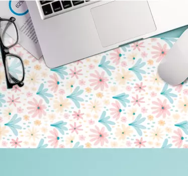 Podloga za miš obrasci cvjetni pastelni motiv - TenStickers