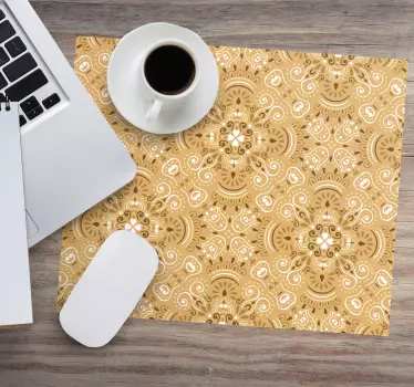 Podloga za miš obrasci elaborirani cvjetni ornament - TenStickers