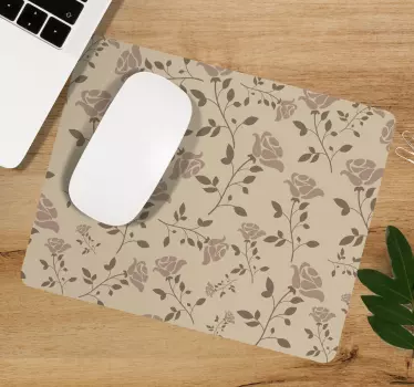 Podloga za miš obrasci elegantna cvjetna komponenta - TenStickers