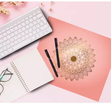Podloga za miš obrasci elegantna cvjetna mandala - TenStickers
