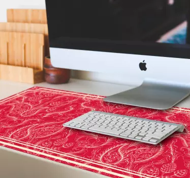 Podloga za miš obrasci elegantna cvjetna tekstura - TenStickers
