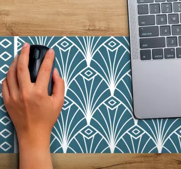 Podloga za miš obrasci elegantne geometrijske krivulje - TenStickers