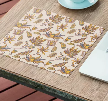 Podloga za miš obrasci floralni uzorak lista - TenStickers