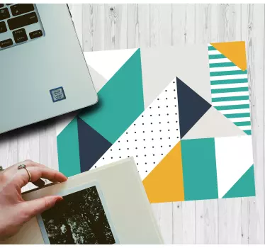 Podloga za miš obrasci geometrijska igra boja - TenStickers
