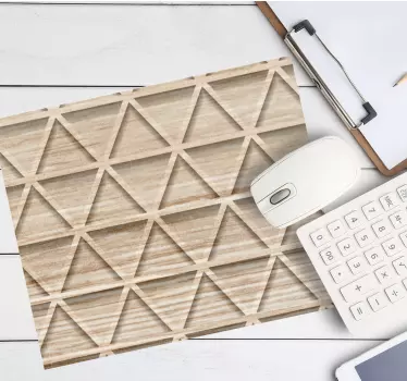 Podloga za miš obrasci geometrijska trokutasta tekstura - TenStickers