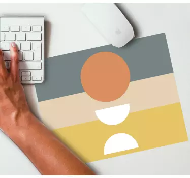 Podloga za miš obrasci geometrijski kružni elementi - TenStickers