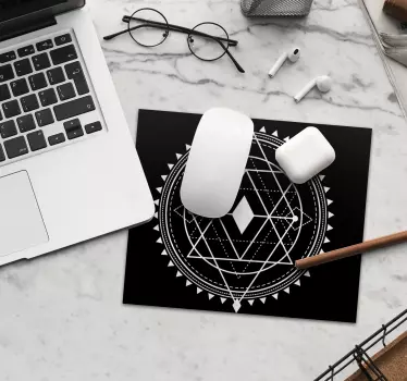 Podloga za miš obrasci geometrijski mandala uzorak - TenStickers