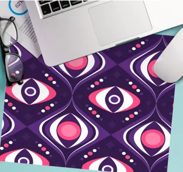 Podloga za miš obrasci geometrijski motiv oka - TenStickers