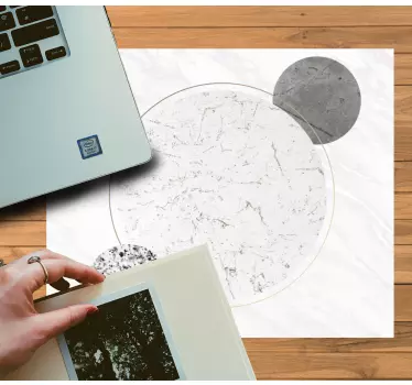 Podloga za miš obrasci geometrijski okrugli oblici - TenStickers