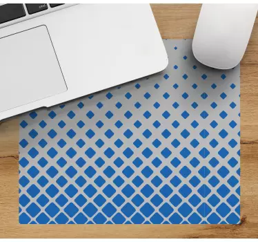 Podloga za miš obrasci geometrijski plavi oblici - TenStickers