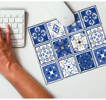 Podloga za miš obrasci geometrijski raspored pločica - TenStickers