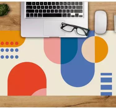 Podloga za miš obrasci geometrijski šareni miks - TenStickers