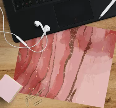 Podloga za miš obrasci graciozni mramorni tokovi - TenStickers