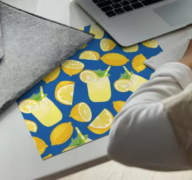Podloga za miš obrasci igra s limunadom - TenStickers