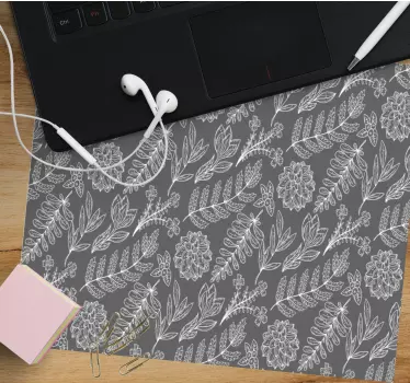 Podloga za miš obrasci motiv cvjetnog lišća - TenStickers