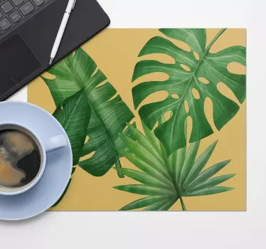 Podloga za miš obrasci motiv tropskog lišća - TenStickers
