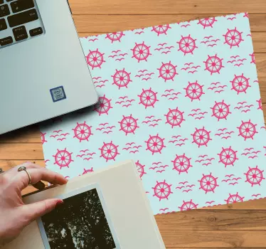 Podloga za miš obrasci nautička kormila - TenStickers