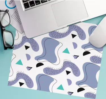 Podloga za miš obrasci nefigurativni geometrijski oblici - TenStickers