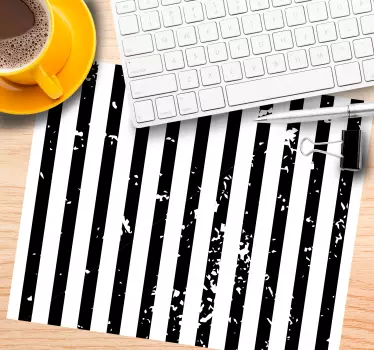 Podloga za miš obrasci odvažna prugasta tekstura - TenStickers