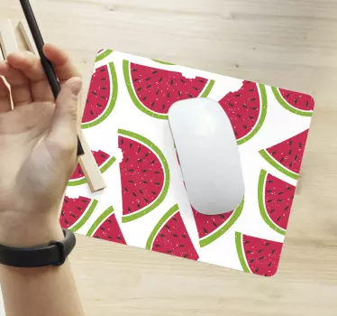 Podloga za miš obrasci osvježavajući komad lubenice - TenStickers