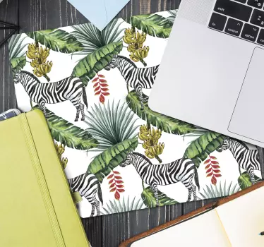 Podloga za miš obrasci otisak zebra lišća - TenStickers