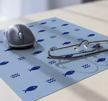 Podloga za miš obrasci riblji motiv - TenStickers