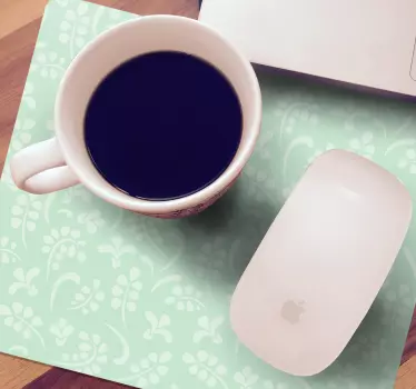 Podloga za miš obrasci s elegantnim botaničkim motivima - TenStickers