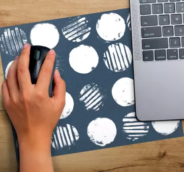 Podloga za miš obrasci s kružnim uzorkom - TenStickers