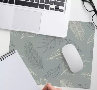 Podloga za miš obrasci s motivom lišća prirode - TenStickers