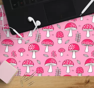 Podloga za miš obrasci s šarmantnim motivom gljiva - TenStickers