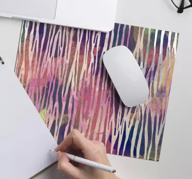 Podloga za miš obrasci šarena prugasta tekstura - TenStickers