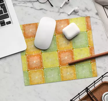 Podloga za miš obrasci šarene voćne kocke - TenStickers