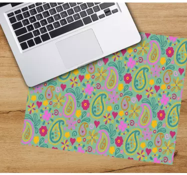 Podloga za miš obrasci Šareni cvjetni paisley - TenStickers