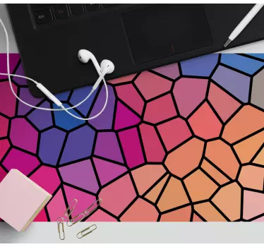 Podloga za miš obrasci šareni geometrijski oblici - TenStickers