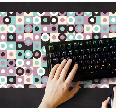Podloga za miš obrasci šareni geometrijski uzorci - TenStickers