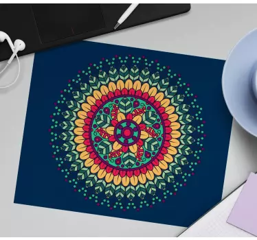 Podloga za miš obrasci Šareni mandala dizajn - TenStickers