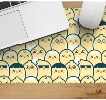 Podloga za miš obrasci slatki uzorci pilića - TenStickers