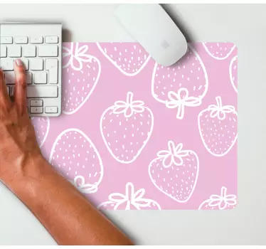 Podloga za miš obrasci u stilu jagode - TenStickers