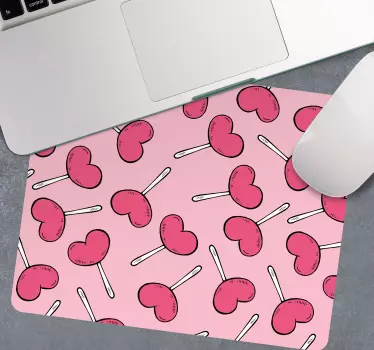 Podloga za miš obrasci uzorak srca na štapiću - TenStickers