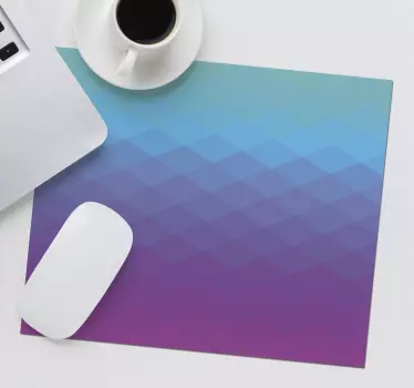 Podloga za miš obrasci valovi geometrijskog gradijenta - TenStickers