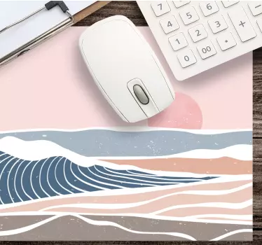 Podloga za miš obrasci valovi oceana - TenStickers