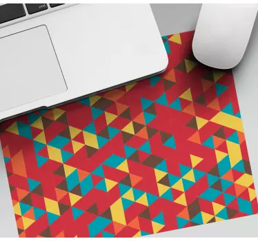 Podloga za miš obrasci vibrantne šarene geometrije - TenStickers
