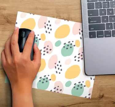 Podloga za miš obrasci vibrantni apstraktni oblici - TenStickers