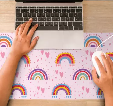 Podloga za miš obrasci vibrantni dugački koncept - TenStickers